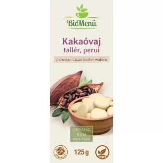 BioMenü Bio Kakaobutter Taler peruanisch 125 g Produktbild