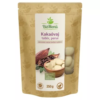   BioMenü Bio Kakaobutter Taler peruanisch 250 g NAHE AM VERFALLSDATUM