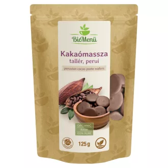 BioMenü Bio Kakaomasse Taler peruanisch 125 g Produktbild