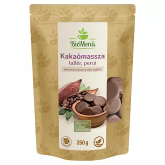 BioMenü Bio Kakaomasse Taler peruanisch 250 g Produktbild