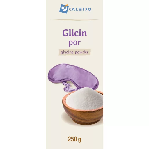 Caleido Glycinpulver 250 g Etikett