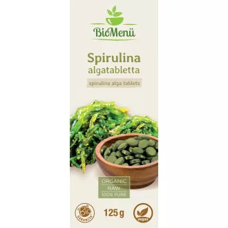 BioMenü Bio Spirulina-Algen-Tabletten 125 g Produktbild