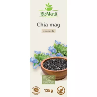 BioMenü Bio Chia-Samen 125 g Produktbild