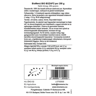 BioMenü Bio Weizengras-Pulver 250 g Produktbild