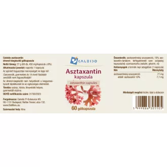 Caleido Astaxanthin Gelkapseln 60 Stk Produktbild