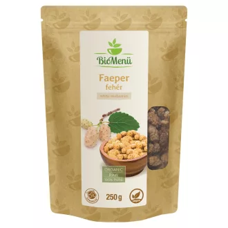 BioMenü Bio Maulbeeren weiß 250 g Produktbild