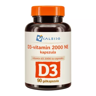 Caleido Vitamin D3 2000 IE Kapseln 90 Stk Produktbild