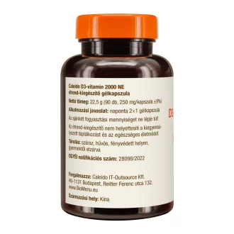 Caleido Vitamin D3 2000 IE Kapseln 90 Stk Produktbild