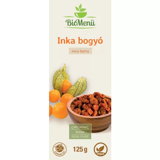 BioMenü Bio Inka-Beeren 125 g Etikett