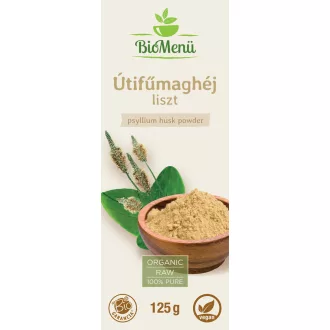 BioMenü Bio Wegerich-Kernschalenmehl 125 g Produktbild