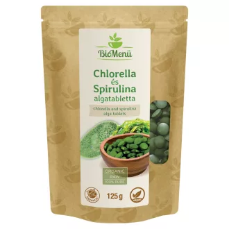 BioMenü Bio Chlorella- und Spirulina-Algen-Tabletten 125 g Produktbild