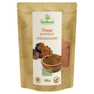 BioMenü Bio Chaga-Pilzpulver 100 g Produktbild