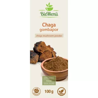 BioMenü Bio Chaga-Pilzpulver 100 g Produktbild