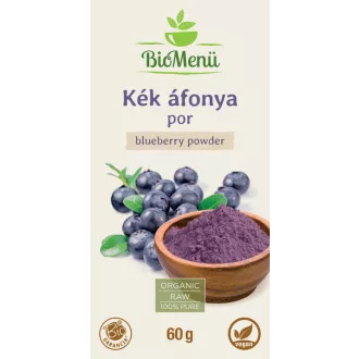 BioMenü Bio Heidelbeerpulver 60 g Produktbild