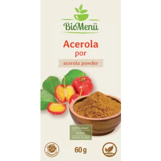 BioMenü Bio Acerola-Beeren-Pulver 60 g Produktbild