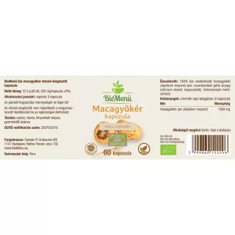 BioMenü Bio Maca-Wurzel Kapseln 60 Stk Produktbild