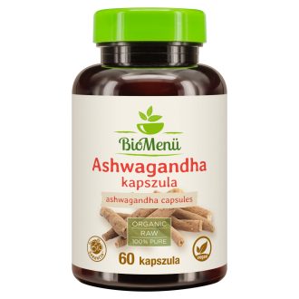 BioMenü Bio Ashwagandha-Kapseln 60 Stk Produktbild