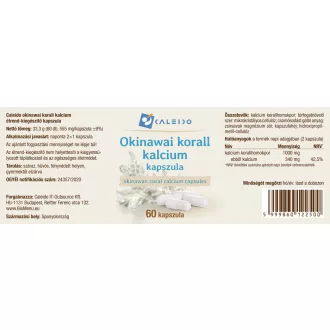 Caleido Okinawa Korallenkalzium Kapseln 60 Stk Produktbild