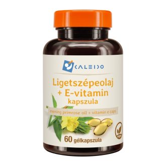 Caleido Nachtkerzenöl + Vitamin E Gelkapseln 60 Stk Produktbild