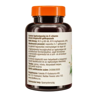 Caleido Nachtkerzenöl + Vitamin E Gelkapseln 60 Stk Produktbild