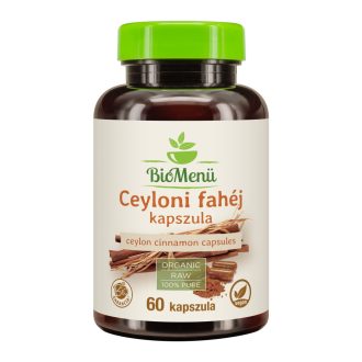 BioMenü Bio Ceylon-Zimt-Kapseln 60 Stk Produktbild