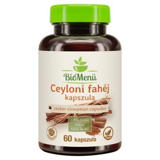 BioMenü Bio Ceylon-Zimt-Kapseln 60 Stk Produktbild