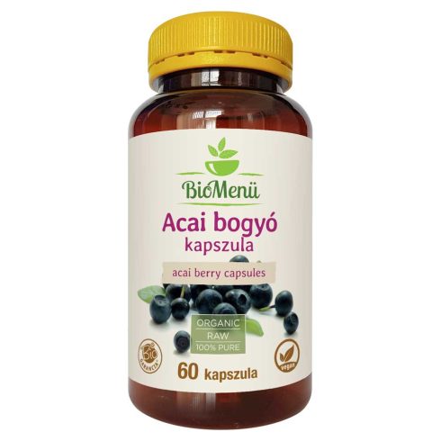 BioMenü Bio Acai-Beeren-Kapseln 60 Stk