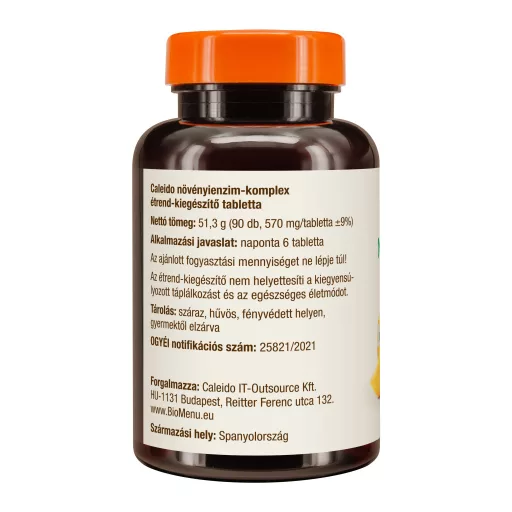 Caleido Pflanzenenzym-Komplex Tabletten 90 Stk Produktbild links