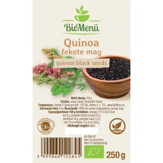 BioMenü Bio Quinoa-Samen schwarz 250 g Produktbild