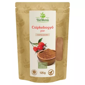 BioMenü Bio Hagebutten-Pulver 125 g Produktbild