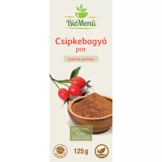BioMenü Bio Hagebutten-Pulver 125 g Produktbild