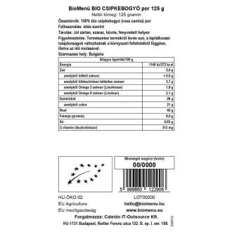 BioMenü Bio Hagebutten-Pulver 125 g Produktbild
