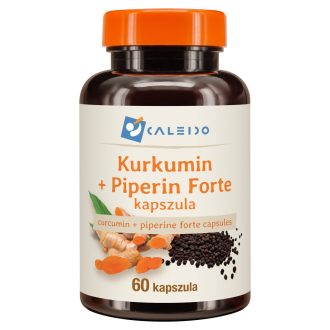 Caleido Kurkumin + Piperin Forte Kapseln 60 Stk Produktbild