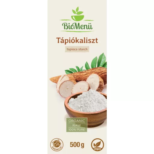 BioMenü Bio Tapiokamehl 500 g Etikett