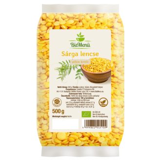 BioMenü Bio gelbe Linsen 500 g Produktbild