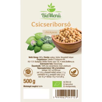 BioMenü Bio Kichererbsen 500 g Produktbild