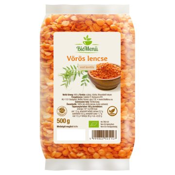 BioMenü Bio rote Linsen 500 g