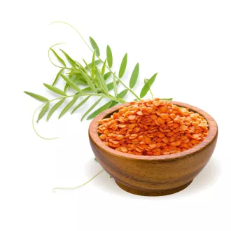 BioMenü Bio rote Linsen 500 g Produktbild
