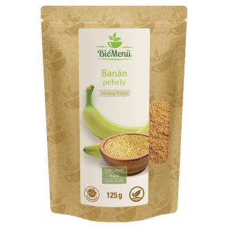 BioMenü Bio Bananenflocken 125 g Produktbild