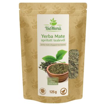 BioMenü Bio Yerba Mate geschnittene Teeblätter 125 g