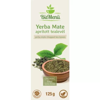   BioMenü Bio Yerba Mate geschnittene Teeblätter 125 g NAHE AM VERFALLSDATUM
