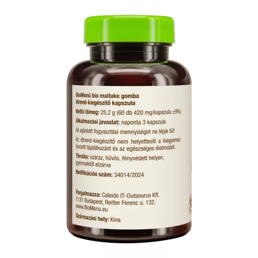 BioMenü Bio Maitake Kapseln 60 Stk