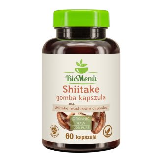 BioMenü Bio Shiitake Kapseln 60 Stk Produktbild