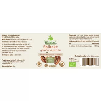 BioMenü Bio Shiitake Kapseln 60 Stk Produktbild