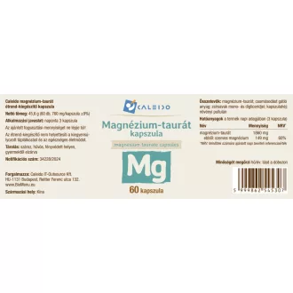Caleido Magnesiumtaurat Kapseln 60 Stk Produktbild