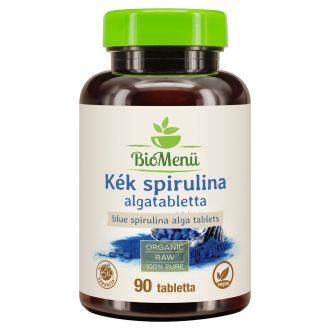 BioMenü Bio Blaue Spirulina Algen Tabletten 90 Stk Produktbild