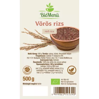 BioMenü Bio-Rotreis 500 g Produktbild