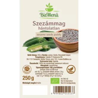 BioMenü Bio-Sesamsamen ungeschält 250 g Produktbild