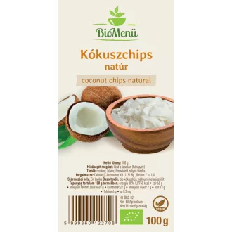 BioMenü Bio Kokoschips pur 100 g Produktbild