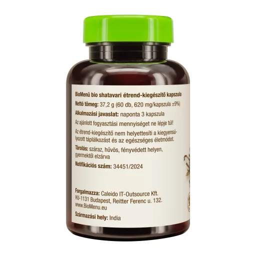 BioMenü Bio Shatavari Kapseln 60 Stk